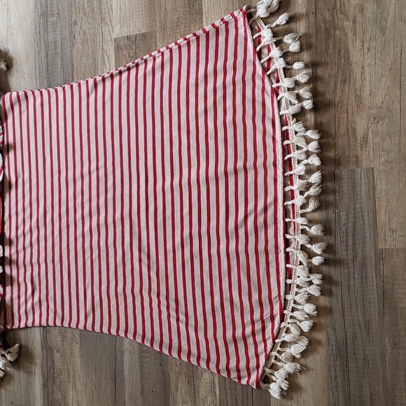 UMGEE USA TASSLED BEACH/SWIN DRESS SZ LARGE - Picture 9 of 10